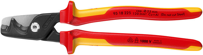 Ножницы для резки кабеля KNIPEX StepCut® XL VDE 9518225