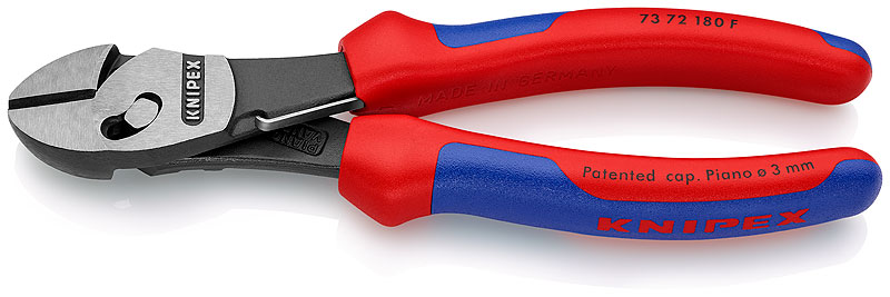 Кусачки боковые KNIPEX TwinForce® 73 72 180 F