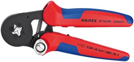 Щипцы обжимные рычажные для гильз Knipex 97 53 04