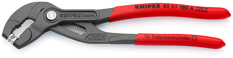 Щипцы для пружинных хомутов Knipex 85 51 180 A