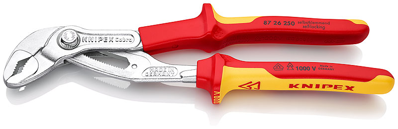 Клещи сантехнические KNIPEX Cobra® VDE 87 26 250