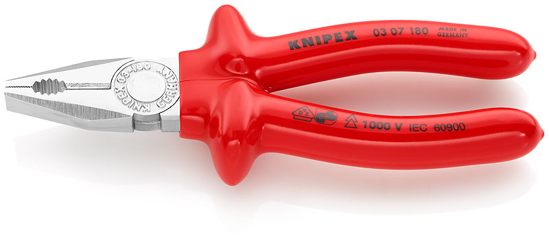 Плоскогубцы комбинированные Knipex 03 07 180