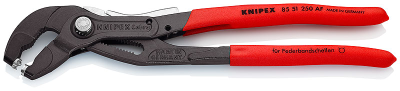 Щипцы для пружинных хомутов Knipex 85 51 250 AF