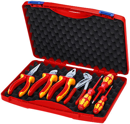 Набор инструмента Knipex Tool box "RED" Electro Set 2 00 21 15